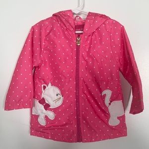 London Fog toddler girls rain jacket